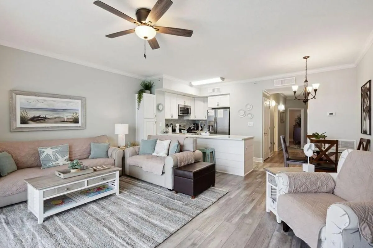 Celadon 1506 Beachfront 1 Bedroom 2 Ba Sleeps 6 Panama City Beach Lägenhet